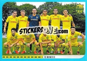 Figurina équipe Nantes - FOOT 2016-2017 - Panini