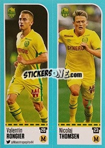 Sticker Valentin Rongier / Nicolaj Thomsen - FOOT 2016-2017 n. 604 - Panini