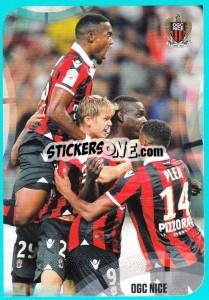 Sticker Jubilation Nice - FOOT 2016-2017 - Panini