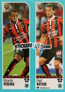 Cromo Ricardo Pereira / Paul Baysse - FOOT 2016-2017 - Panini