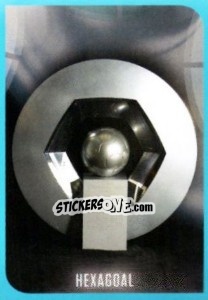 Sticker Trophée HEXAGOAL - FOOT 2016-2017 n. 1 - Panini
