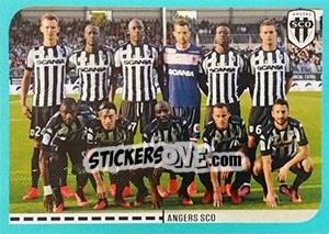 Figurina équipe Angers - FOOT 2016-2017 n. 4 - Panini