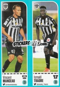 Figurina Vincent Manceau / Ismaël Traore - FOOT 2016-2017 n. 10 - Panini