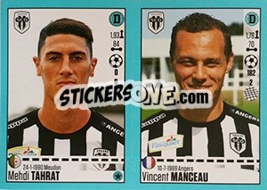 Sticker Mehdi Tahrat / Vincent Manceau - FOOT 2016-2017 - Panini