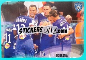 Sticker Jubilation Bastia