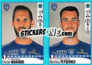 Figurina Florian Marange / Mathieu Peybernes - FOOT 2016-2017 - Panini