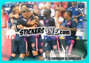 Sticker Jubilation Bordeaux - FOOT 2016-2017 n. 89 - Panini