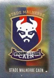 Sticker écusson Caen - FOOT 2016-2017 n. 129 - Panini