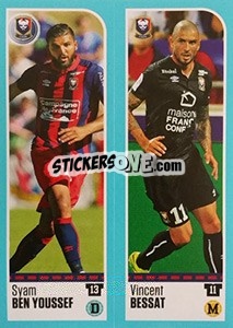 Sticker Syam Ben Youssef / Vincent Bessat - FOOT 2016-2017 n. 138 - Panini