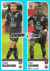Sticker Steed Malbranque / Yann Karamoh - FOOT 2016-2017 n. 142 - Panini