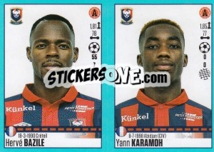 Cromo Hervé Bazile / Yann Karamoh