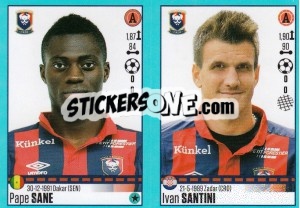 Cromo Pape Sane / Ivan Santini - FOOT 2016-2017 n. 168 - Panini