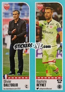 Sticker Olivier Dall'Oglio / Baptiste Reynet - FOOT 2016-2017 n. 176 - Panini