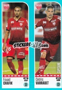 Sticker Fouad Chafik / Cédric Varrault - FOOT 2016-2017 n. 178 - Panini