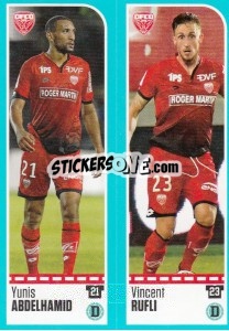 Sticker Yunis Abdelhamid / Vincent Rufli - FOOT 2016-2017 n. 180 - Panini