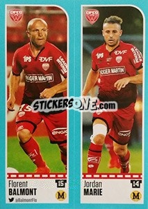 Sticker Florent Balmont / Jordan Marie - FOOT 2016-2017 n. 182 - Panini