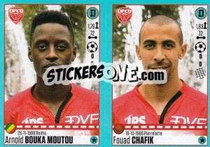 Figurina Arnold Bouka Moutou / Fouad Chafik - FOOT 2016-2017 - Panini