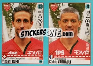 Sticker Vincent Rufli / Cédric Varrault - FOOT 2016-2017 - Panini