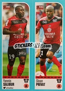 Sticker Yannis Salibur / Sloan Privat - FOOT 2016-2017 n. 228 - Panini
