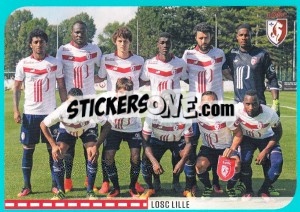 Sticker équipe Lille - FOOT 2016-2017 - Panini