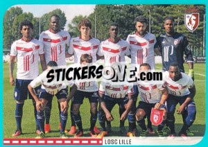 Sticker équipe Lille - FOOT 2016-2017 n. 256 - Panini