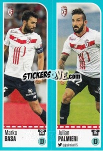 Sticker Marko Basa / Julian Palmieri - FOOT 2016-2017 n. 264 - Panini