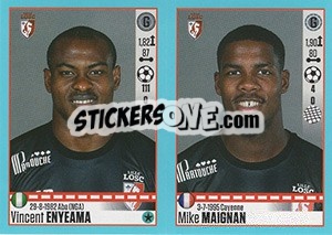 Sticker Vincent Enyeama / Mike Maignan - FOOT 2016-2017 n. 272 - Panini