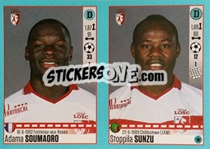 Sticker Adama Soumaoro / Stoppila Sunzu - FOOT 2016-2017 - Panini