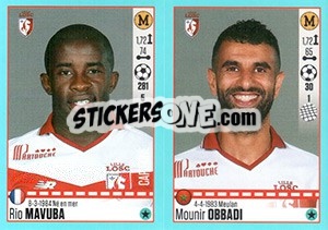 Sticker Rio Mavuba / Mounir Obbadi