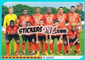 Sticker équipe Lorient - FOOT 2016-2017 n. 298 - Panini