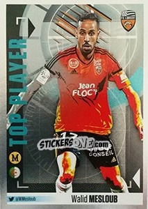 Figurina Walid Mesloub - FOOT 2016-2017 - Panini