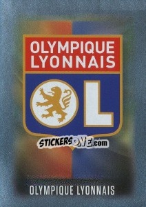 Cromo écusson Lyon - FOOT 2016-2017 - Panini