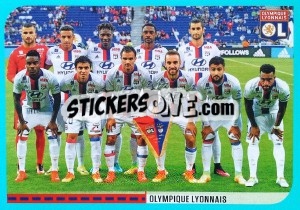 Sticker équipe Lyon - FOOT 2016-2017 - Panini