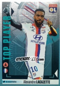 Sticker Alexandre Lacazette - FOOT 2016-2017 n. 380 - Panini