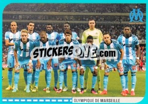 Sticker équipe Marseille - FOOT 2016-2017 - Panini