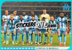 Sticker équipe Marseille - FOOT 2016-2017 n. 382 - Panini