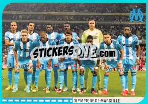 Cromo équipe Marseille - FOOT 2016-2017 - Panini