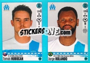 Sticker Tomáš Hubocan / Jorge Rolando - FOOT 2016-2017 n. 404 - Panini