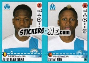 Cromo Aaron Leya Iseka / Clinton Njie