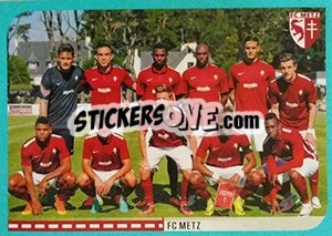 Sticker équipe Metz - FOOT 2016-2017 - Panini