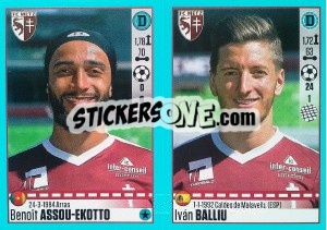 Cromo Benoît Assou-Ekotto / Iván Balliu