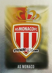 Sticker écusson Monaco - FOOT 2016-2017 n. 465 - Panini