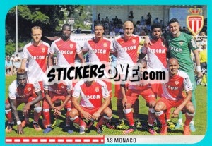 Sticker équipe Monaco - FOOT 2016-2017 n. 466 - Panini