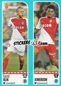 Sticker Kamil Glik - Jemerson - FOOT 2016-2017 n. 474 - Panini