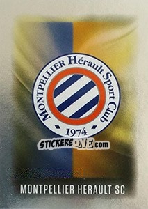 Cromo écusson Montpellier - FOOT 2016-2017 - Panini