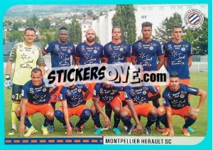 Cromo équipe Montpellier
