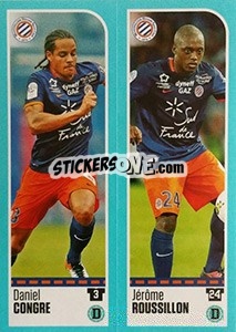 Sticker Daniel Congre / Jérôme Roussillon - FOOT 2016-2017 - Panini