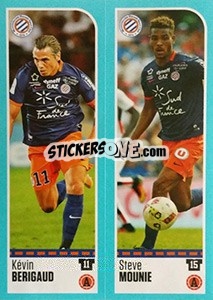 Figurina Kévin Berigaud / Steve Mounie - FOOT 2016-2017 n. 522 - Panini