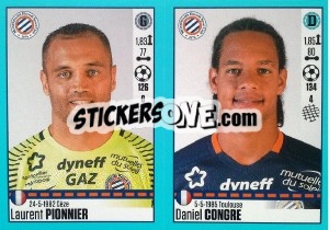 Cromo Laurent Pionnier / Daniel Congre - FOOT 2016-2017 - Panini