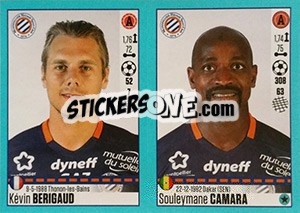 Sticker Kévin Berigaud / Souleymane Camara - FOOT 2016-2017 n. 544 - Panini